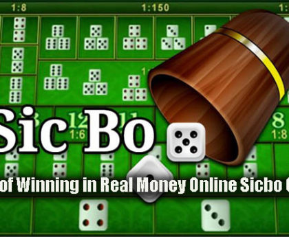 Chances of Winning in Real Money Online Sicbo Gambling